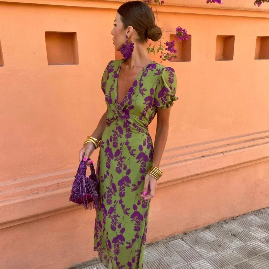 Merel jurk – elegante en luchtige lange jurk perfect voor zonnige dagen