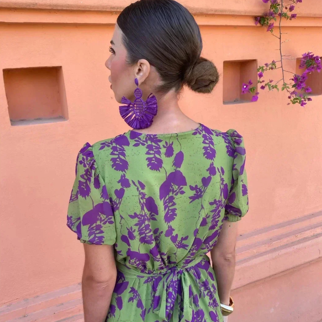 Merel jurk – elegante en luchtige lange jurk perfect voor zonnige dagen