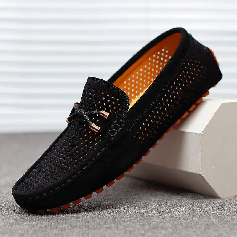 Ademend leren schoenen ultra-comfortabel en elegant