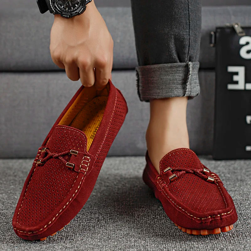 Ademend leren schoenen ultra-comfortabel en elegant