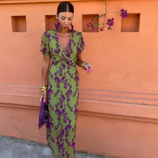 Merel jurk – elegante en luchtige lange jurk perfect voor zonnige dagen