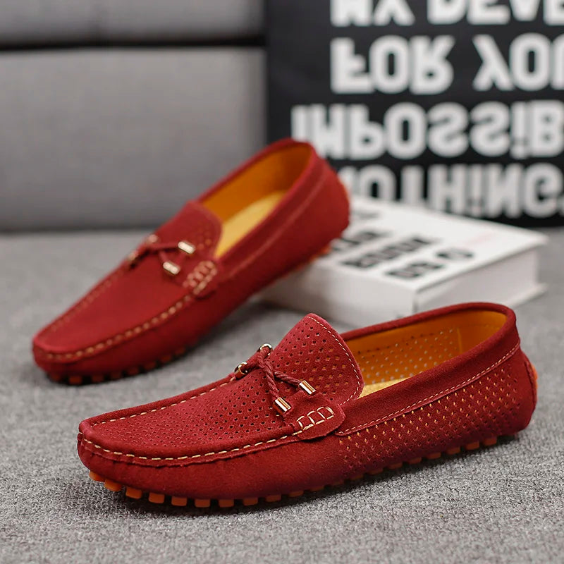 Ademend leren schoenen ultra-comfortabel en elegant